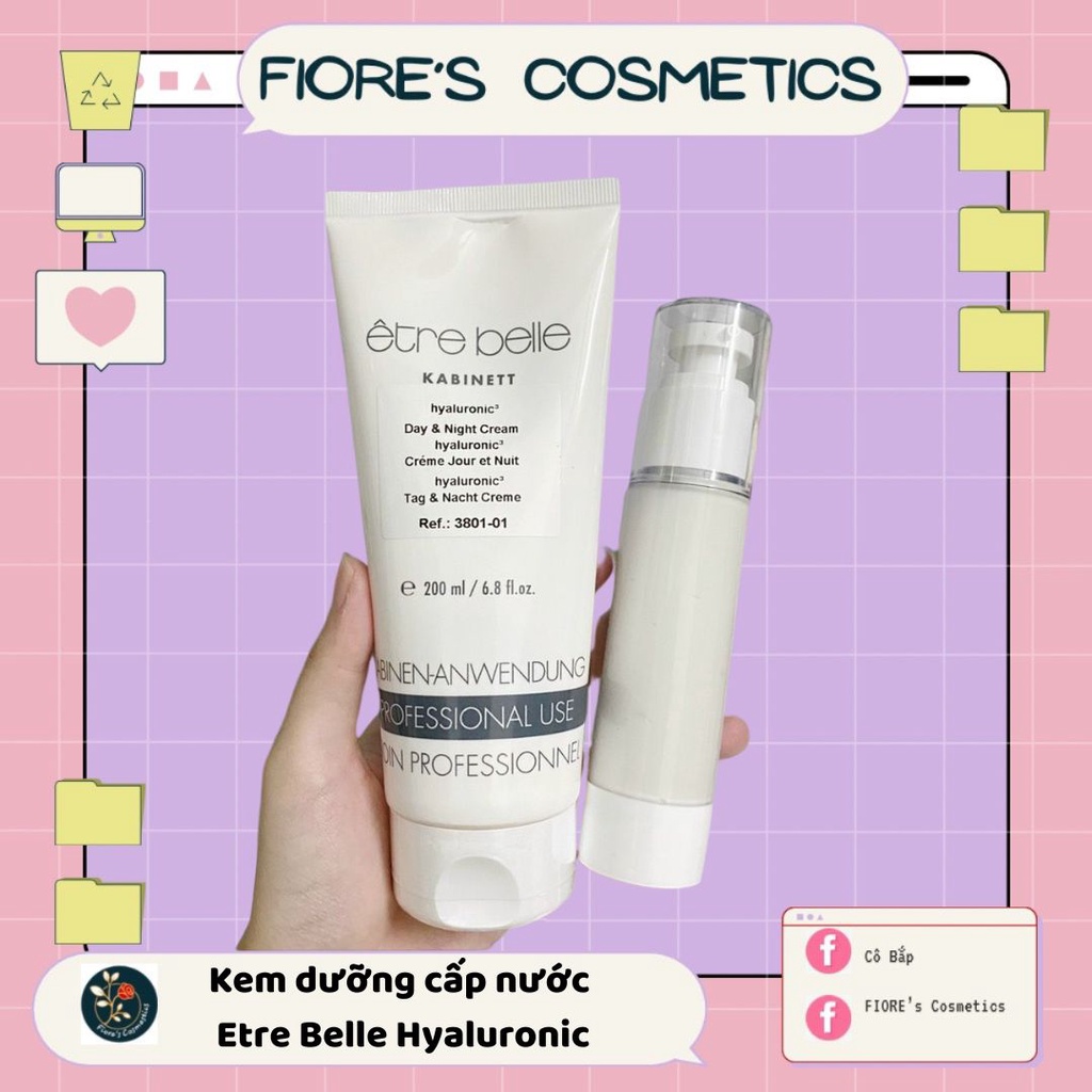 Kem dưỡng cấp nước etre belle Hyaluronic Day & Night Cream