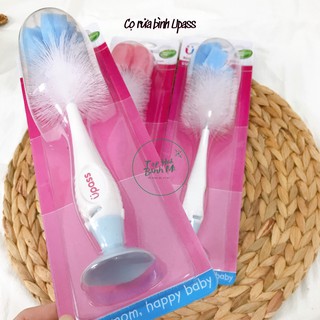 Cọ rửa bình sữa có mút Upass