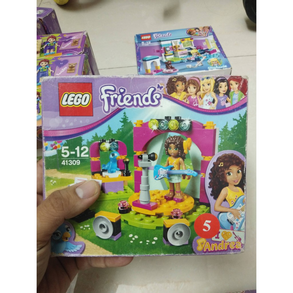 Đồ chơi lắp ráp Lego chính hãng - Lego Friends, Buổi ca nhạc hoà tấu của Andrea - 41309