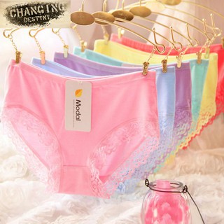 Quần lót nữ cotton viền ren Modal rất đẹp