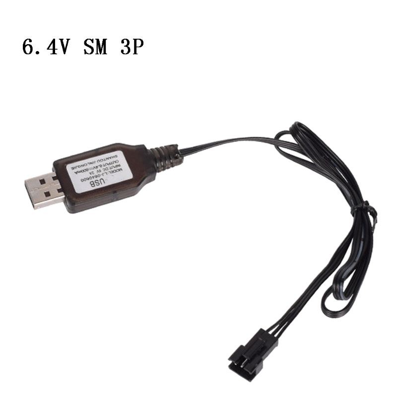 Bộ sạc pin Li-I Sm-3P Rc 6.4v / 7.4v 500ma