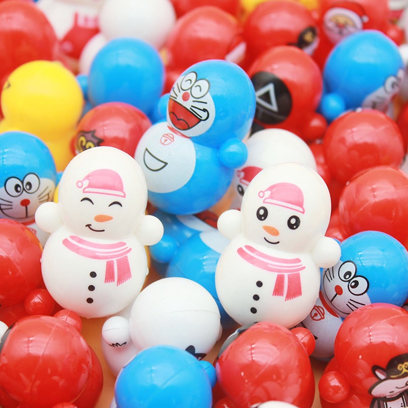 Lật Đật Mini Hình Squid Game, Doaremon Dễ Thương Siêu Đáng Yêu Đồ Chơi Cho Bé - BEYOU