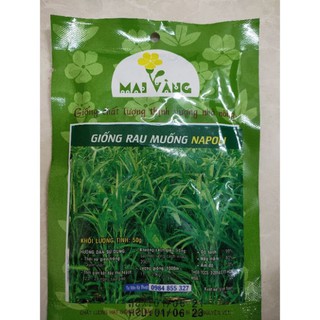 (GÍA SỈ) [ Gói 50g] Hạt giống Rau muống cực dễ trồng