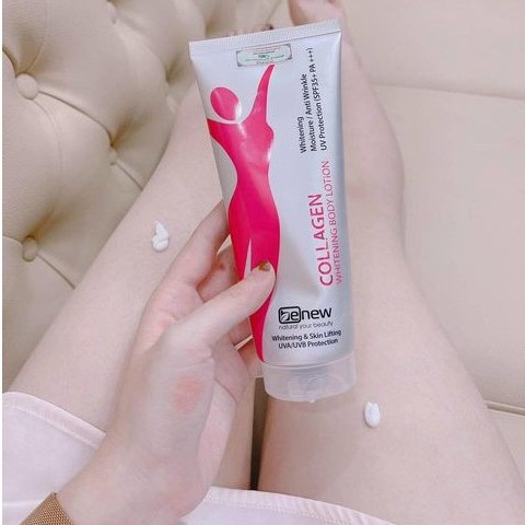 Kem Dưỡng Thể Trắng Da Toàn Thân Benew Collagen Whitening Body Lotion 200ml Hàn Quốc Chính Hãng