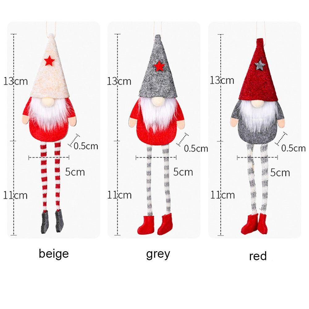 Búp Bê Treo Trang Trí Cây Thông Hình Ông Già Noel DIY