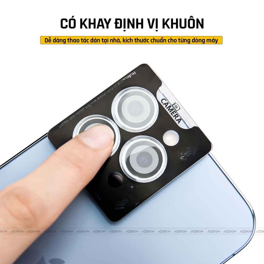 Bảo Vệ Camera IPhone 13/Mini/13 Pro/13 Pro Max Trong Suốt |BVC_IP13| Hàng Chính Hãng, Chất Liệu Kính Cao Cấp, Dễ Sử Dụng