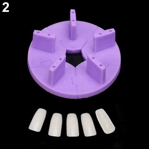 Bộ giá đỡ móng tay giả thực hành vẽ nghệ thuật