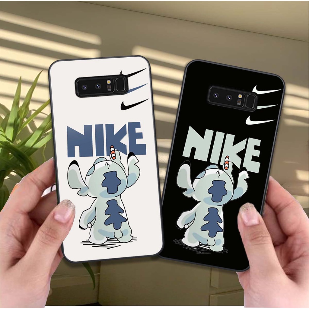 Ốp lưng điện thoại samsung note 8 in hình thương hiệu GUCCI, NIKE, DIOS