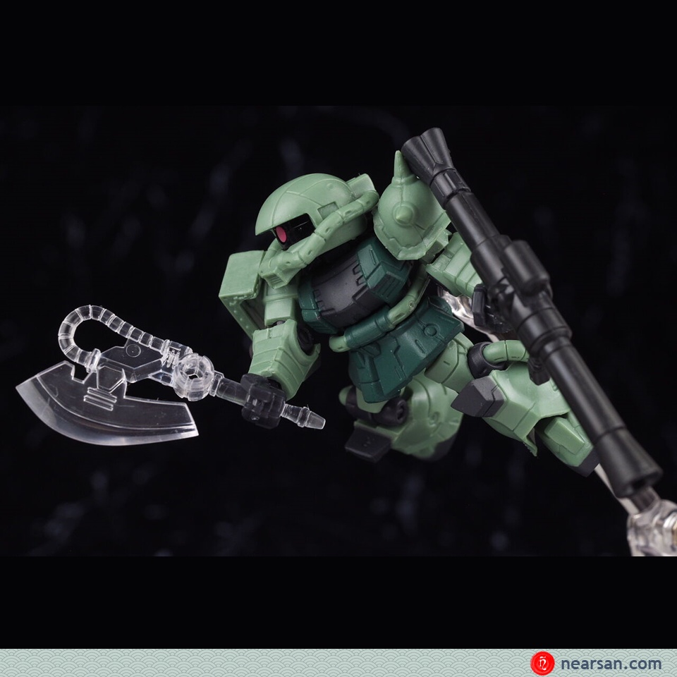 Gundam zaku ii mobile suit ensemble 01 bandai mse 1