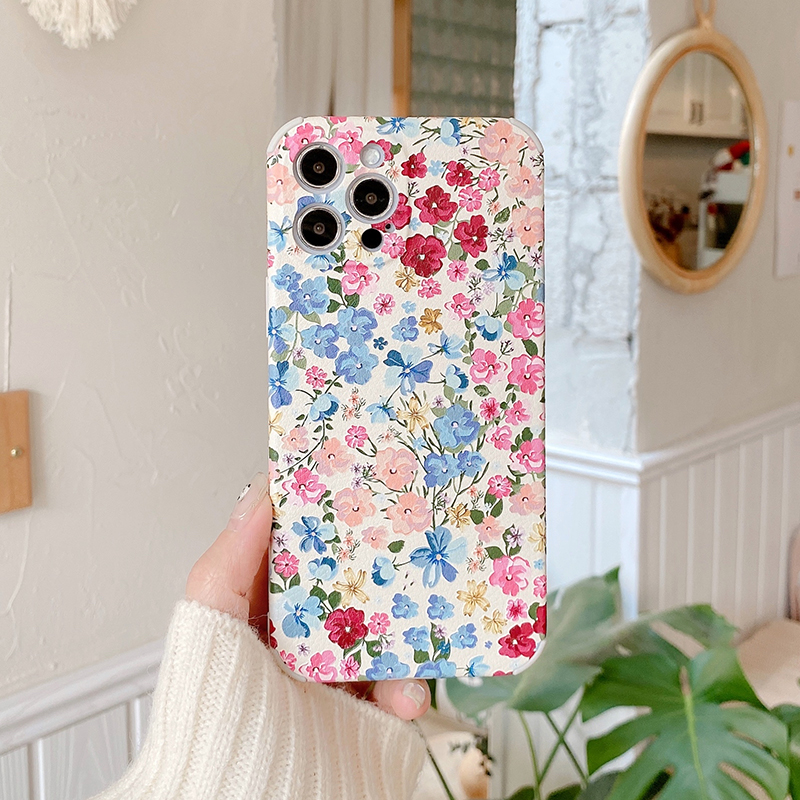 Ốp Lưng Họa Tiết Hoa Xinh Xắn Cho Iphone 12 Pro Max Mini Iphone Se2020 11pro Max Ix Xr Xs Max 7 8 Plus | BigBuy360 - bigbuy360.vn
