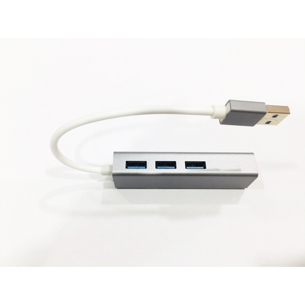 HUB USB 3P 3.0 - LAN 3.0 MH 050 M-PARD, BỘ CHIA CỔNG USB 1 RA 3 CỔNG 3.0 + LAN 10/100/1000