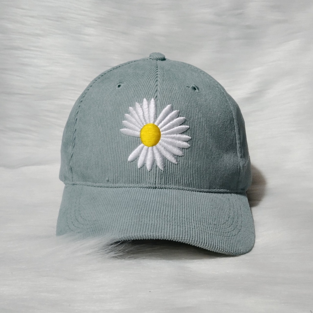 Mũ lưỡi trai, nón kết cao cấp nam nữ đẹp thêu HOA CÚC VIP phong cách Ulzzang unisex mã số K16