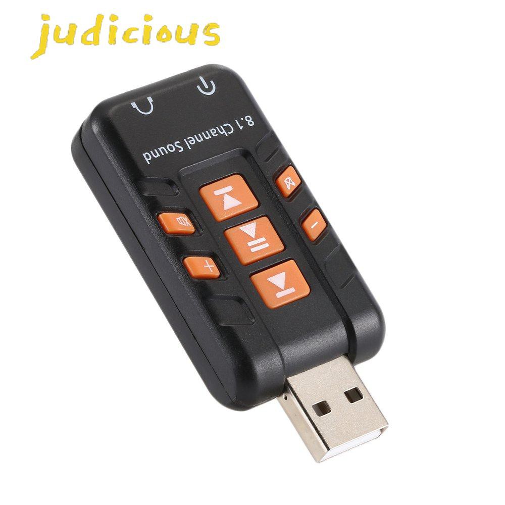 Card Âm Thanh Usb 8.1 Cho Máy Tính | BigBuy360 - bigbuy360.vn