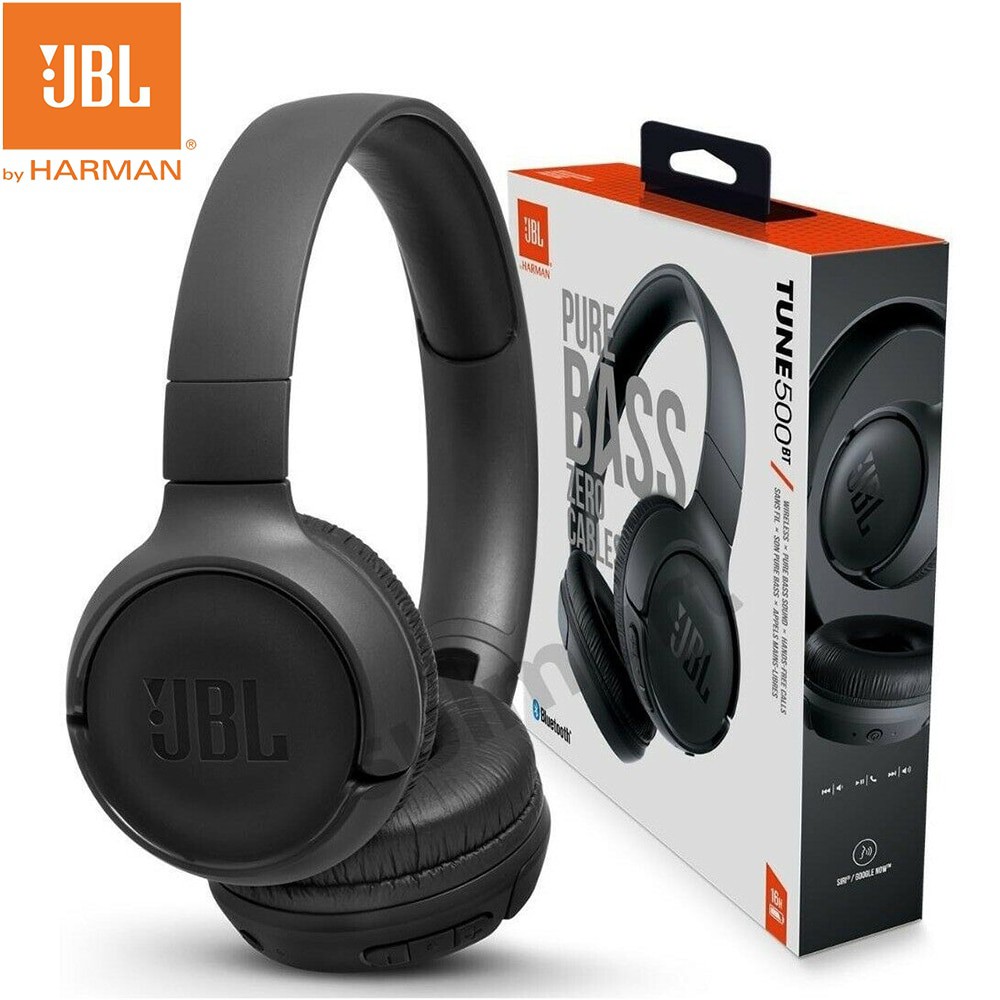 Tai nghe Bluetooth JBL Tune-500BT (JBL T500BT) - Tai nghe chụp tai, không dây