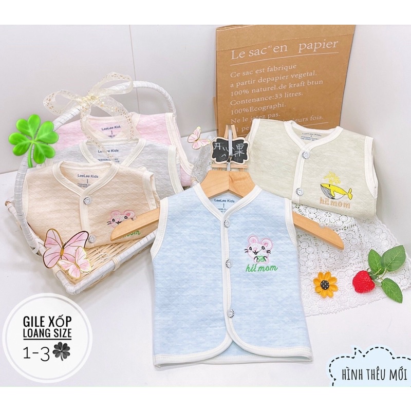 Gile nỉ xốp cho bé