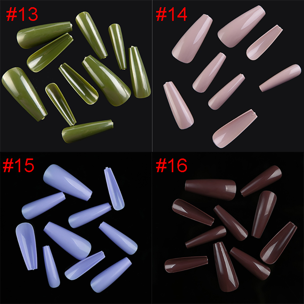 Set 100 Móng Tay Giả Chất Liệu Acrylic