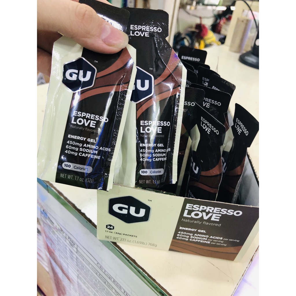 Gel năng lượng GU Energy Gel (mùi espresso)