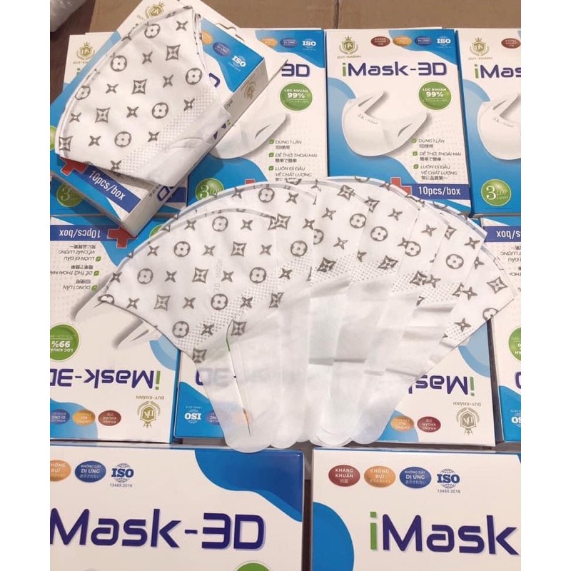 Hộ 50c khẩu trang 3D mask L.V