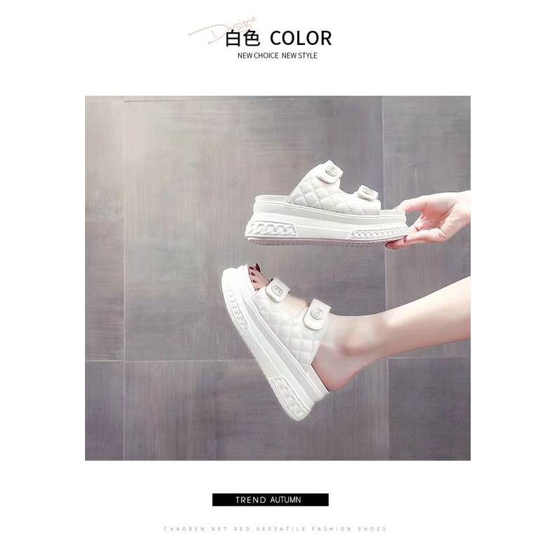 Giày Mary Jane cao gót vải da đính nơ kiểu lolita Nhật Bản trẻ trung dễ phối đồ