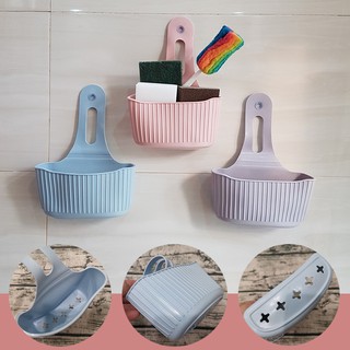 HCM - Giỏ đựng đồ vệ sinh bếp bản to dày 140g mặt ngang đến 16cm đựng đồ thoải mái