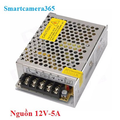 Nguồn tổng Camera 12V – 5A (Dùng dc 2-4 camera)