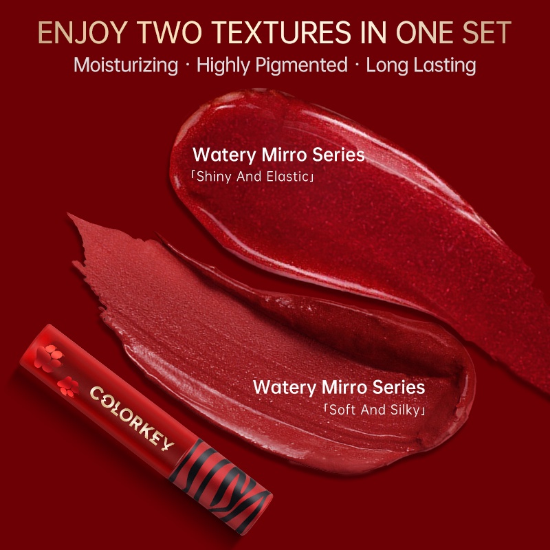 Bộ 6 thỏi son bóng COLORKEY hình hổ năm mới bản giới hạn 6g