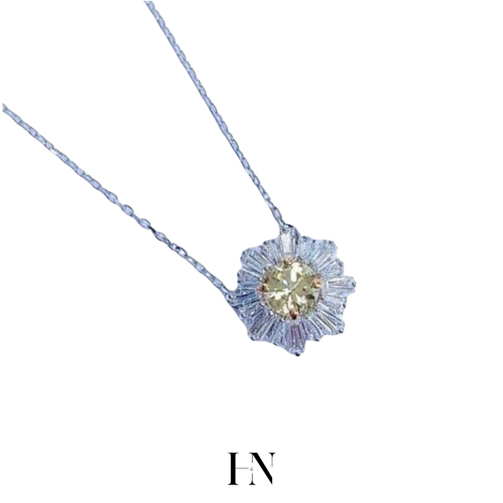 DÂY CHUYỀN SWAROVSKI HOA CÚC
