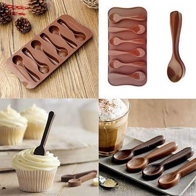 Khuôn muỗng - spoon mold resin -  dùng trong ngành thực phẩm, Resin, Jesmonite, Nến..