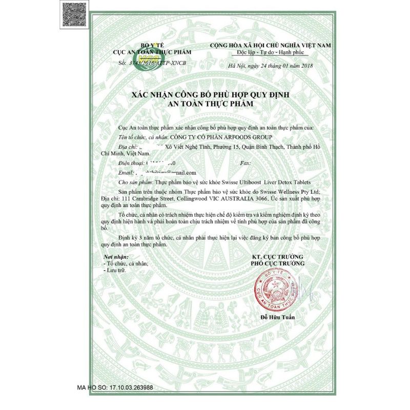 Viên uống thải độc phổi Lung Detox của Healthy care 180 viên