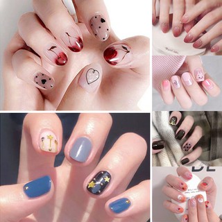 Nail Wraps Set Dán móng tay 14 miếng không thấm nước nhiều mẫu ZY3xx(2)