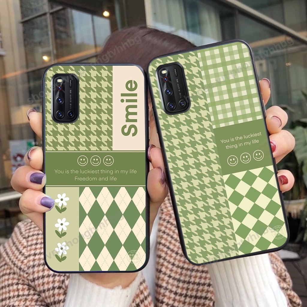 Ốp lưng Vivo V17 Pro / V19 in mẫu gấu thể thao , smile mặt cười cực cute