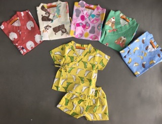Bộ yukata bé trai bé gái