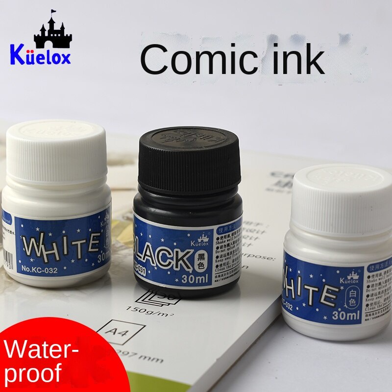 Bút Sắt SKYISTS Và Mực Nước 30ml Vẽ Truyện Tranh, Manga, Comic - Họa Cụ Hakuart