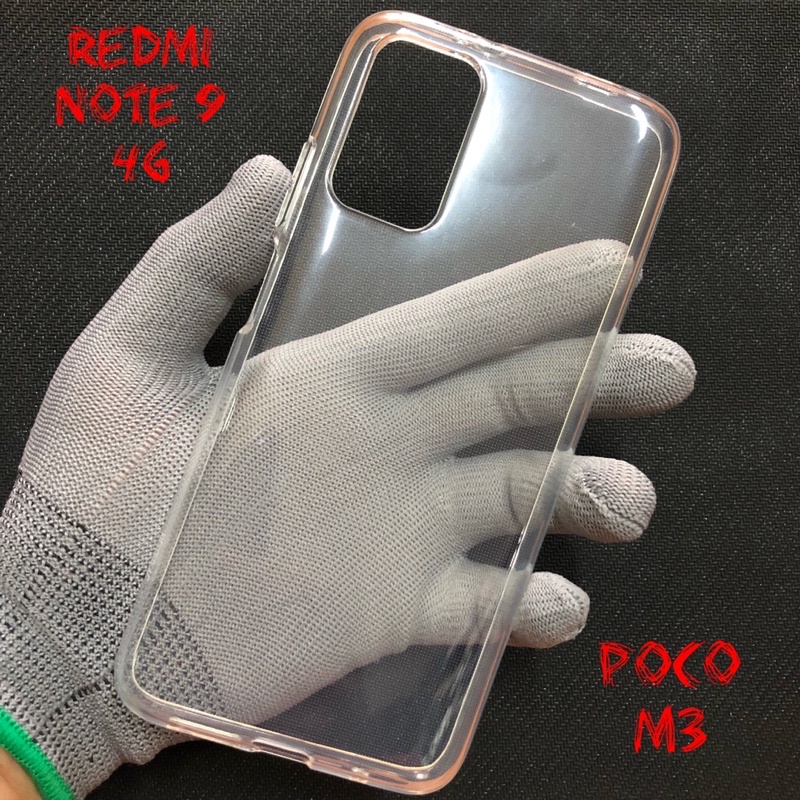 Ốp Lưng Xiaomi Poco M3 / Redmi 9T Dẻo Trong Tốt Lâu Ố Vàng
