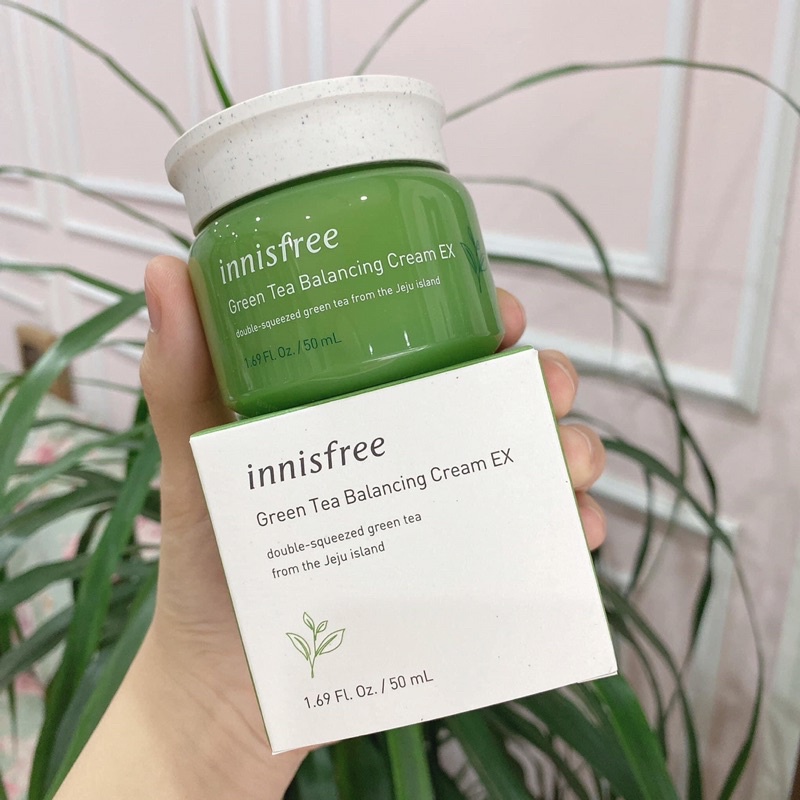 Kem Dưỡng Da Trà Xanh Innisfree Green Tea Balancing Cream EX
