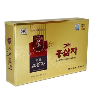 Trà Hồng Sâm Hộp Vàng 100 Gói