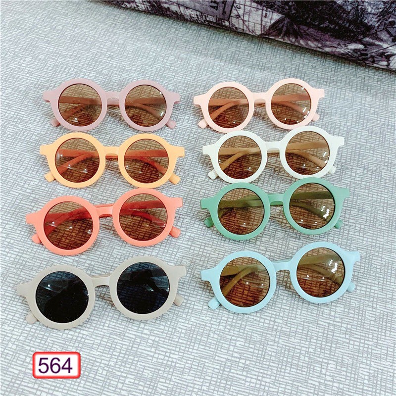 Kính Em bé 564 form tròn nhiều màu ngộ nghĩnh đáng yêu