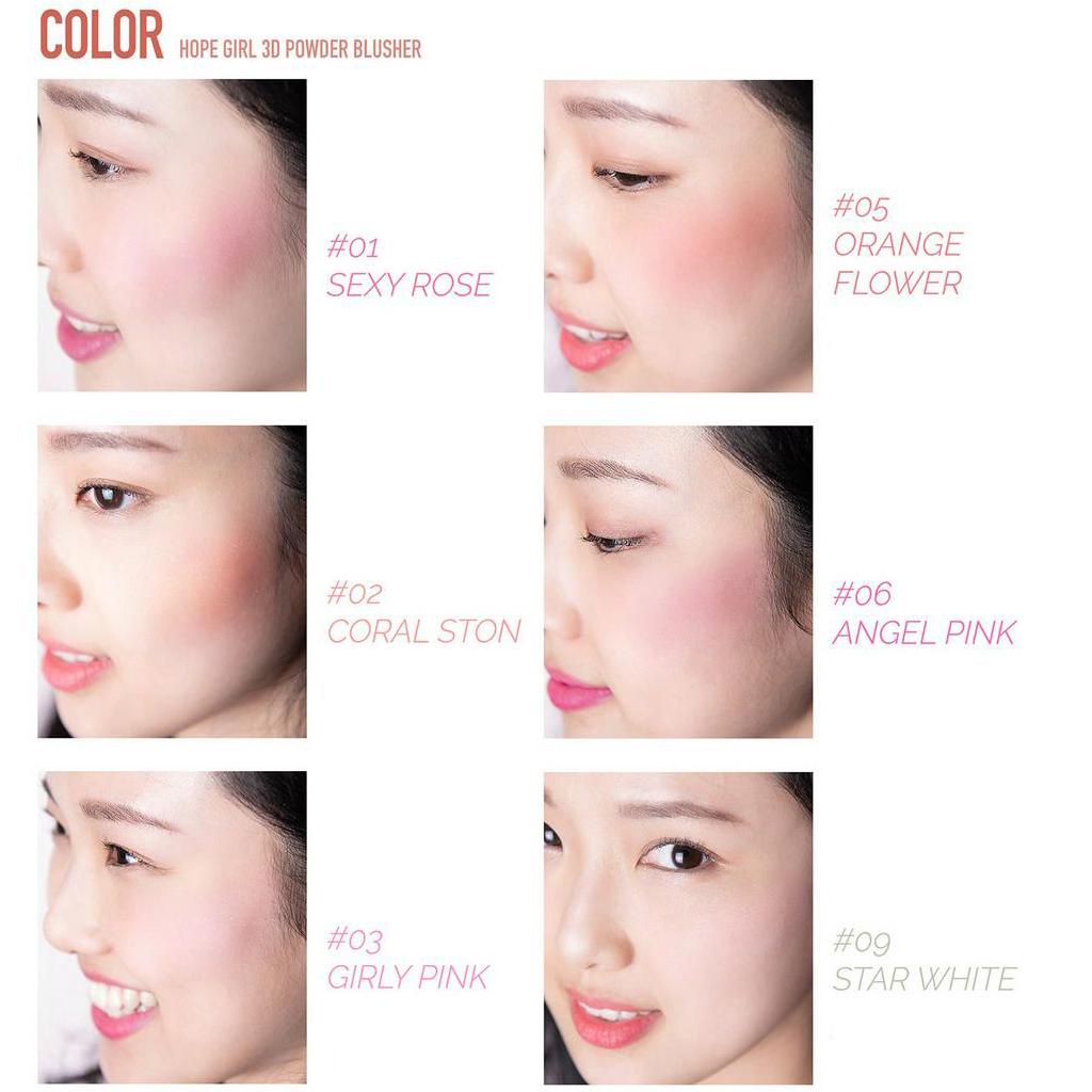 Phấn Má Hồng 3d Xinh Xắn Cho Bạn Gái