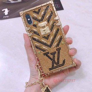 Ốp lv đính đá vàng siêu sang chảnh cao cấp siêu đẹp cho ip