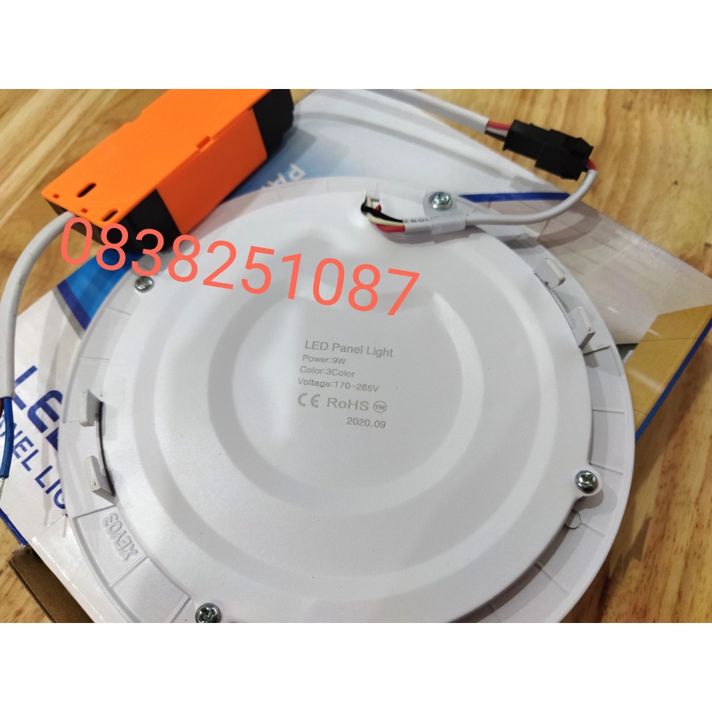 ĐÈN LED ÂM TRẦN DOWNLIGHT SIÊU MỎNG SÁNG 3 CHẾ ĐỘ. 6W-9W-12W