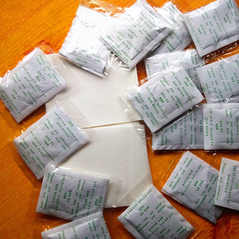 [Hàng mới về] Set 10 miếng dán chân thải độc với chiết xuất giấm tre làm sạch da và cải thiện giấc ngủ hiệu quả