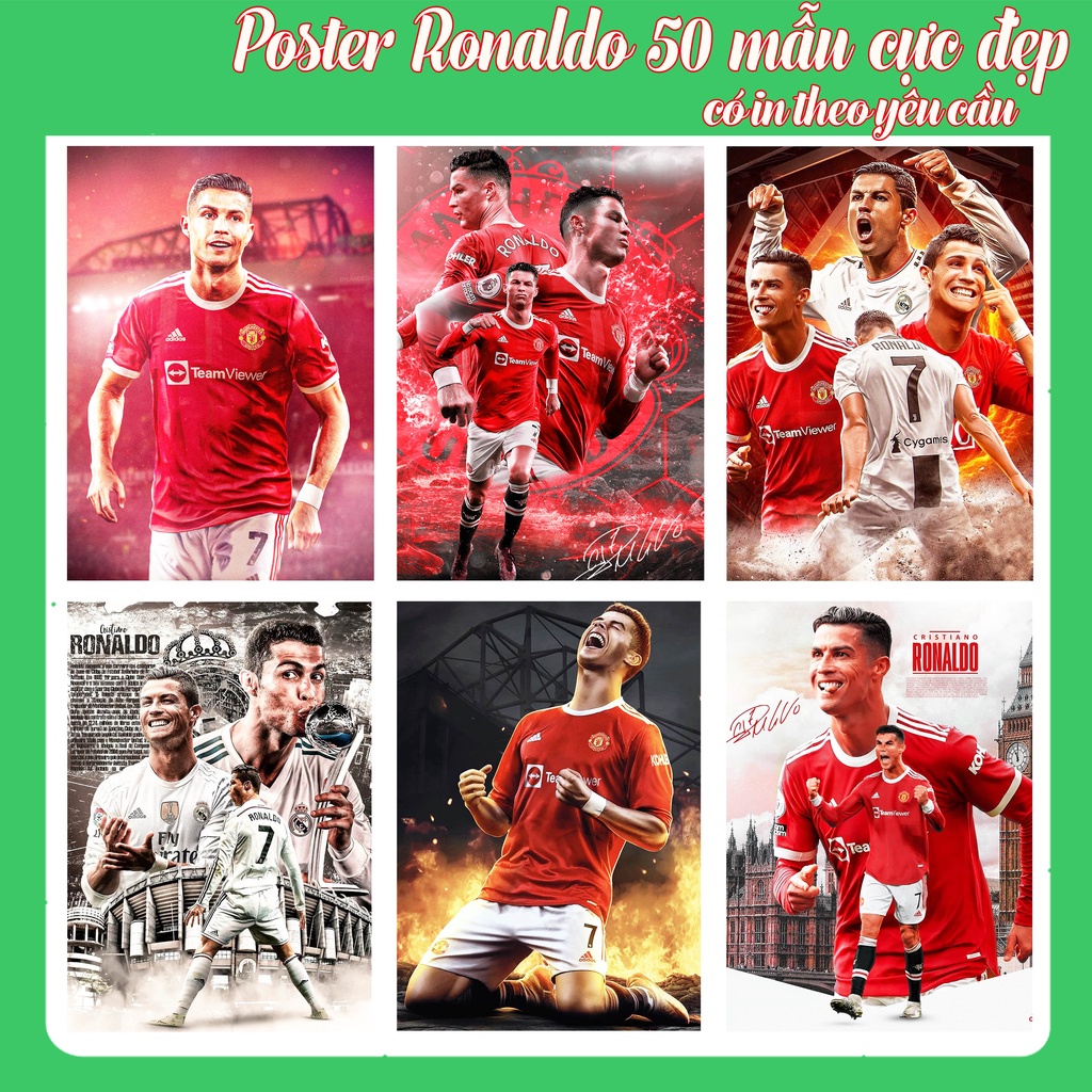 Poster Messi Ronaldo Kết Hợp, Ảnh Dán Tường Messi Ronaldo Kết Hợp Cực Đẹp, Poster Bóng Đá Có In Theo Yêu Cầu
