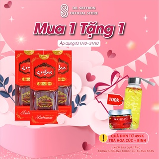 Nhụy Hoa Nghệ Tây SAFFRON BAHRAMAN 1Gr x3 hộp [Date 03/2023]