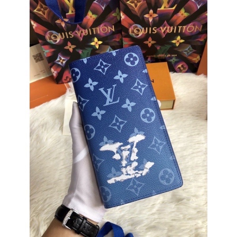 Ví da lv nam cao cấp, ví dài cầm tay nam nữ hàng bảo hành 1 năm.