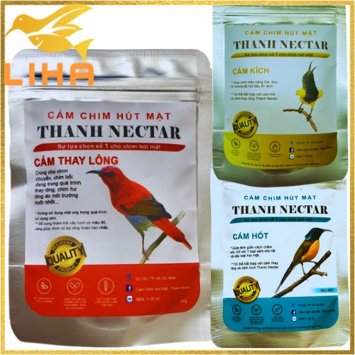 Cám Hút Mật Thanh Nectar 100gr - Thức Ăn Chim Cao Cấp