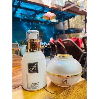 Combo kem face pháp và serum spot chính hãng a cosmetics