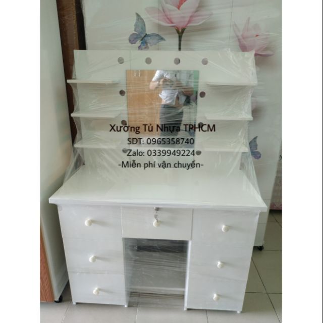 Bàn phấn trang điểm sang trọng free ship hcm