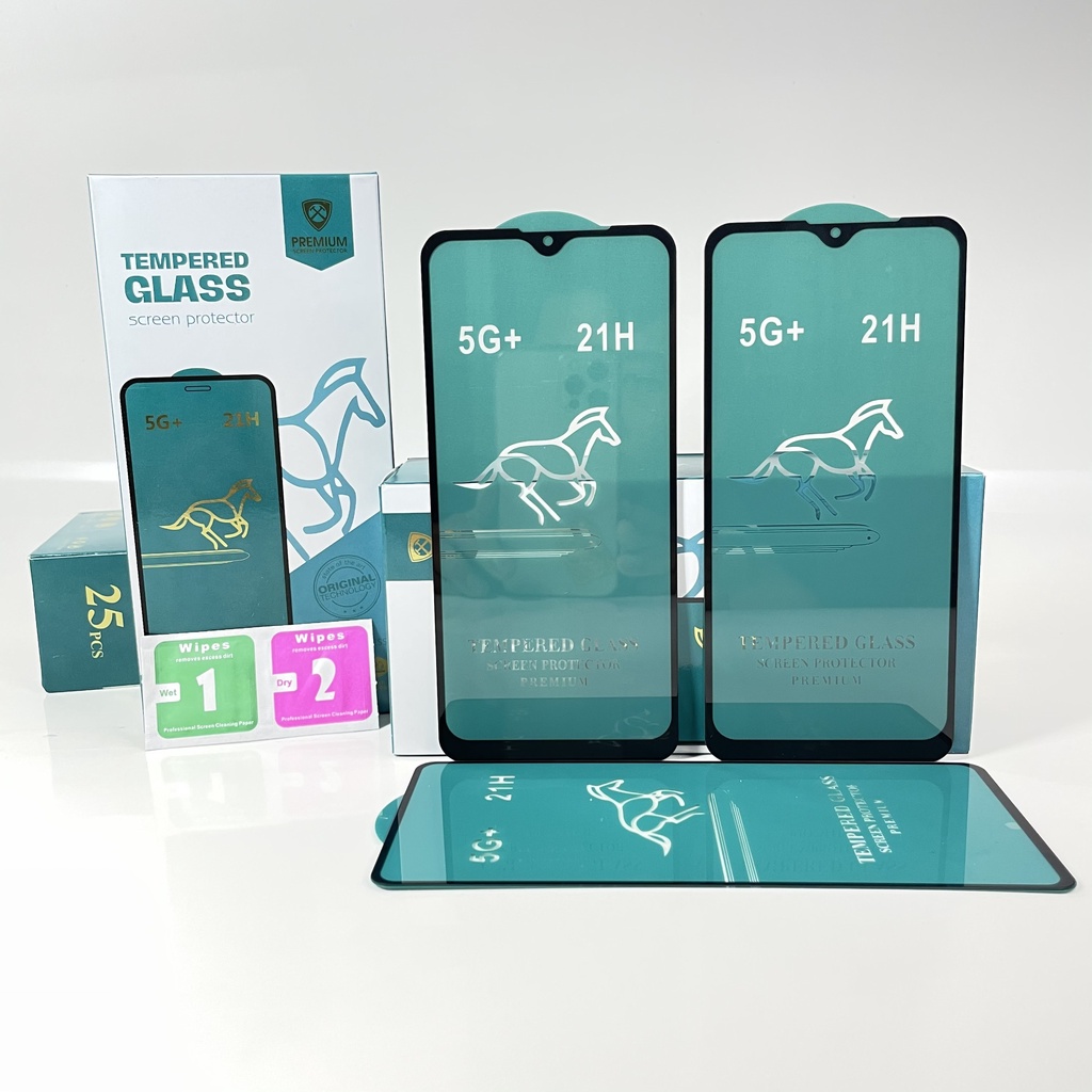 Kính Cường Lực Oppo A1k Realme C2 Full Màn Trong Suốt 9D 21H Tặng Kèm Khăn Lau