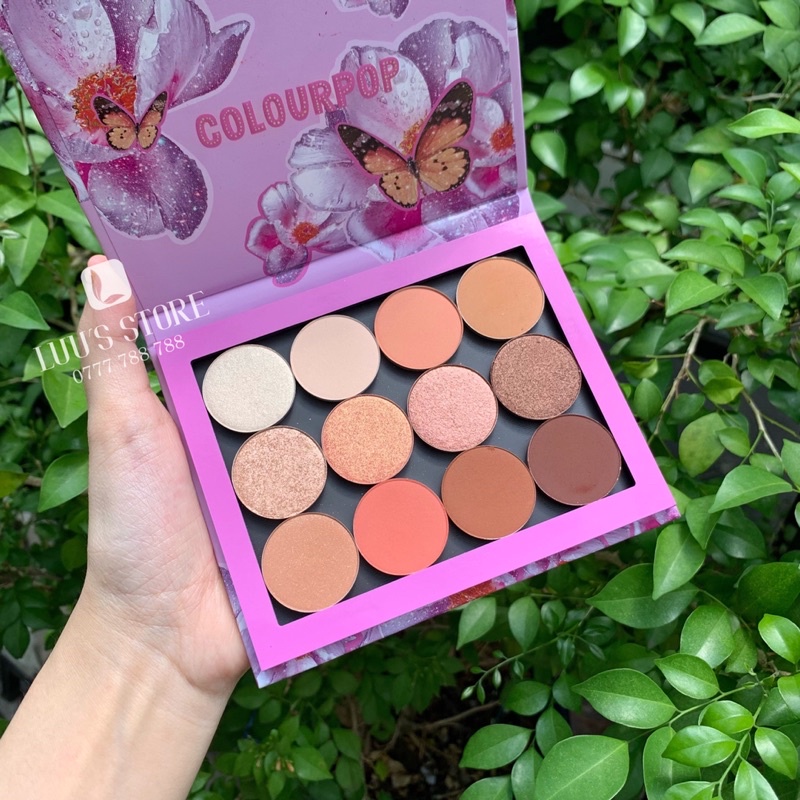 Bảng Phấn Mắt Colourpop Inner Peach
