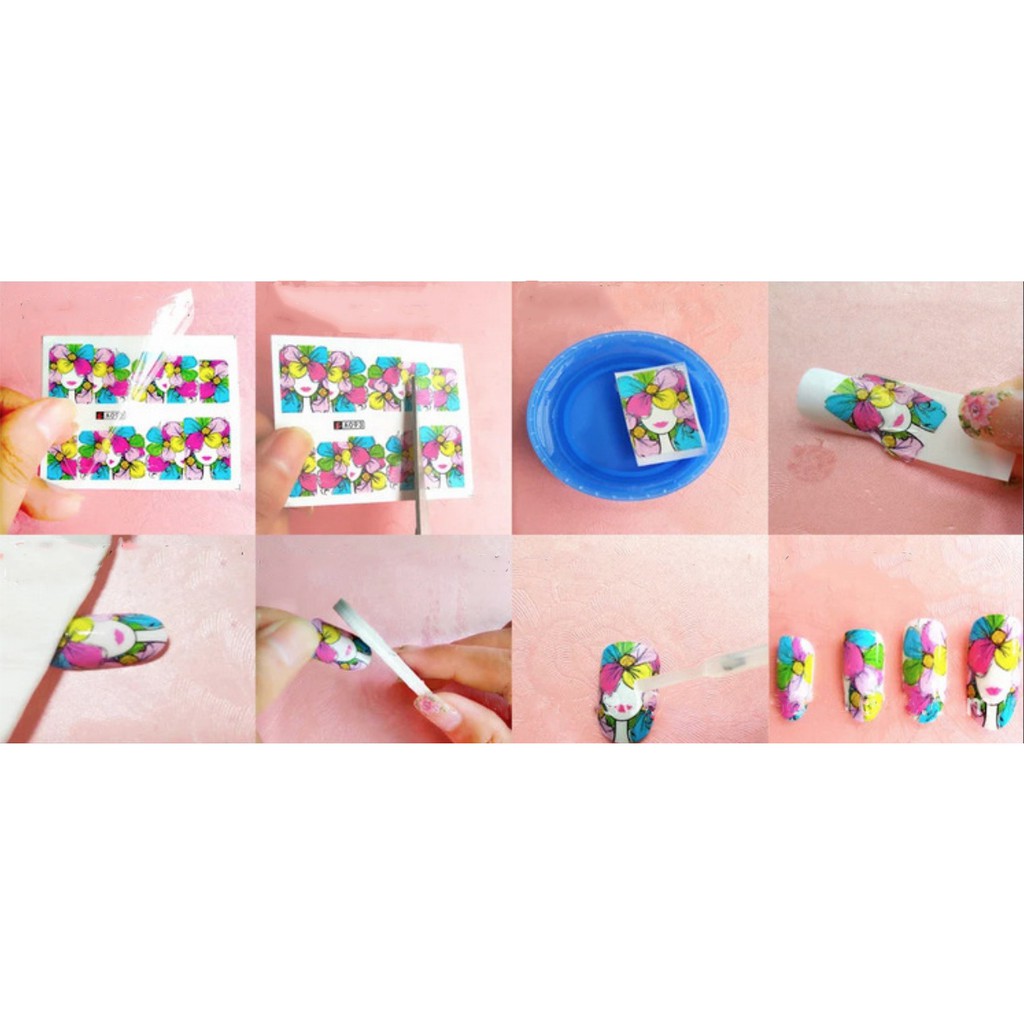 Miếng Dán Trang Trí Móng Tay Hình Snoopy Xinh Xắn
